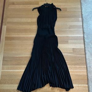 A.L.C Renzo Pleated Halter Dress - excellent condition